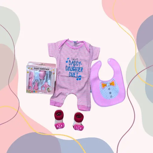 Pink Bliss Baby Essentials Kit